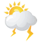 Brussel-Buien met onweer